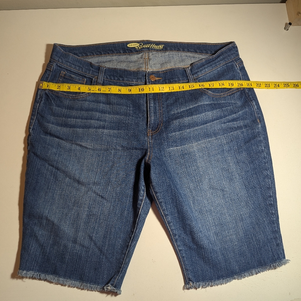 Old Navy Sweetheart Size 16 Bermuda Jean - Picture 6 of 11